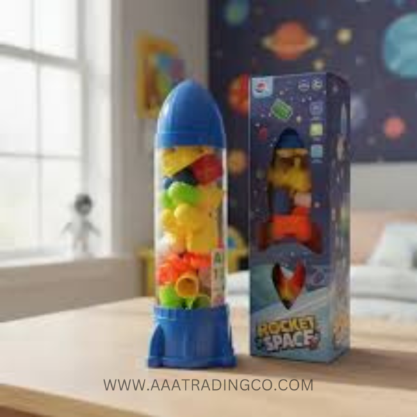 Space Rocket Building Blocks 16 Pieces