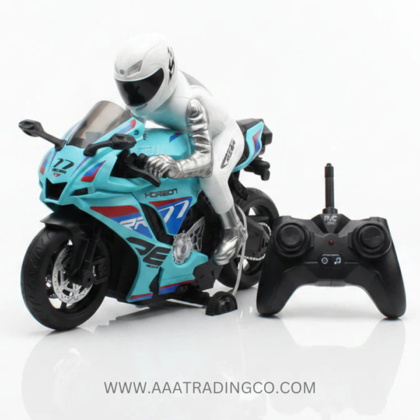 RC Stunt Rider Motor Cycle