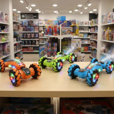 Dynamic RC Stunt Car With Lights